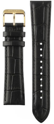 Correa de cuero Orient UL002012K0 21mm (para el modelo RA-AC00), negro