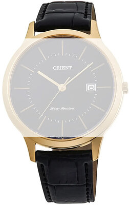 correa de cuero Orient UL00E011G0 18mm (para modelo RF-QD00), negro