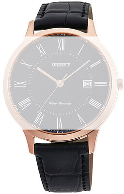 correa de cuero Orient UL00E011P0 18mm (para modelo RF-QD00), negro