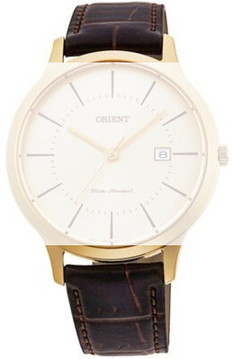 correa de cuero Orient UL00E012G0 18mm (para modelo RF-QD00), marrón