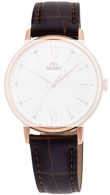 correa de cuero Orient UL00H012P0 15mm (para modelo RA-QC17), marrón