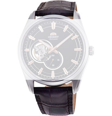 correa de cuero Orient UL014012J0 22mm (para model RA-AR00), marrón