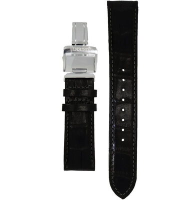 correa de cuero Orient UL015011J0 22mm (para modelo RA-AK00), negro