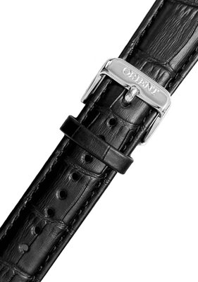 Correa de cuero Orient UL020014J0 20mm (para los modelos RA-AA0A, RA-AC00, RA-AX00), negro