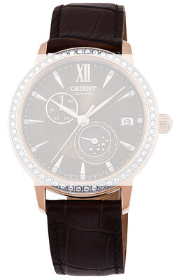 correa de cuero Orient UL028012P0 18mm (para model RA-AK000), marrón