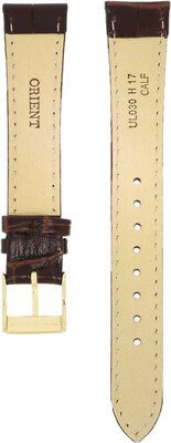 correa de cuero Orient UL030011G0 17mm (para model RA-AC00), marrón