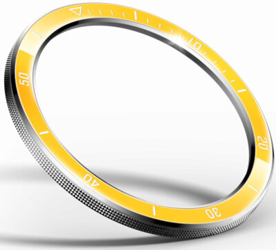 Bisel de repuesto para Xiaomi Watch S3 Bezel (Yellow)