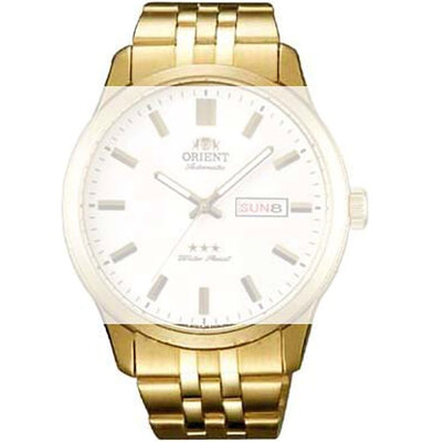 brazalete de acero inoxidable Orient KDEZKAA 22mm (para model RA-AB00), dorado