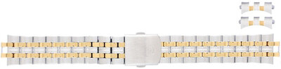brazalete de acero inoxidable Orient KDFJLSZ 20mm (para model RA-AB00), bicolor
