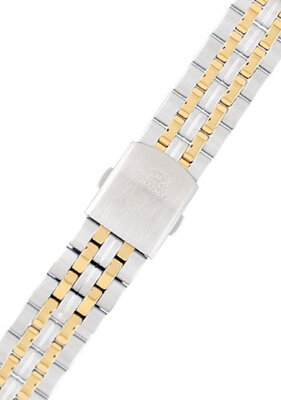 brazalete de acero inoxidable Orient KDFJLSZ 20mm (para model RA-AB00), bicolor