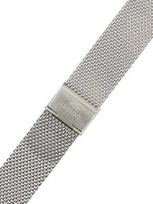 brazalete de acero inoxidable Orient UM00B112J0 22mm (para modelo RA-KV04), plateado, brazalete de malla milanesa