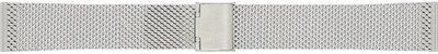 brazalete de acero inoxidable Orient UM00F212J0 20mm (para modelo RA-SP00), plateado, brazalete de malla milanesa