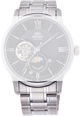 brazalete de acero inoxidable Orient UM010111J0 21mm (para model RA-AS00), plateado