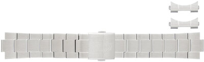 Brazalete de acero inoxidable Orient UM01A113J0 22mm (para los modelos RA-AC0H, RA-AK04), plateado