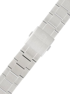 Brazalete de acero inoxidable Orient UM01A113J0 22mm (para los modelos RA-AC0H, RA-AK04), plateado