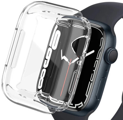 Protector (para Apple Watch 45mm), de silicona, transparente