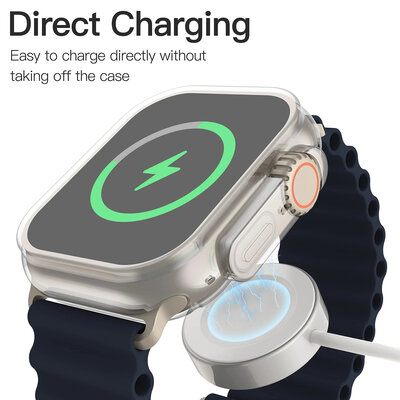 Protector (para Apple Watch Ultra 49mm), de silicona, transparente