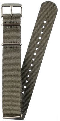 Correa textil Orient UL00C011G0 22mm (para el modelo RA-AC0K), verde, NATO