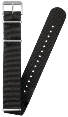 correa textil Orient UL00C012J0 22mm (para modelo RA-AK04), negro, NATO