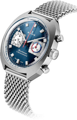 Edox Sportsman Automatic 08202-3bu-buin Limited Edition 600pcs (+ correa de repuesto)