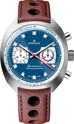 Edox Sportsman Automatic 08202-3bu-buin Limited Edition 600pcs (+ correa de repuesto)