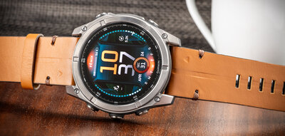 Correa de cuero Ricardo 26mm (para Garmin Fenix 8/7X/6X (51mm), Tactix etc.), marrón, QuickFit