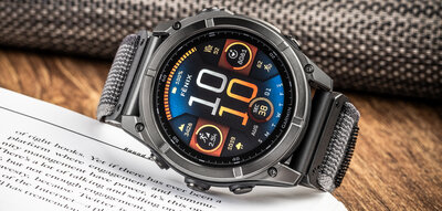 correa de nailon Ricardo 26mm (para Garmin Fenix 8/7X/6X (51mm), Tactix etc.), gris V3, QuickFit