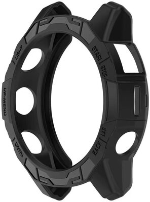 Cubierta protectora para Garmin Fenix 7 (47 mm), negra