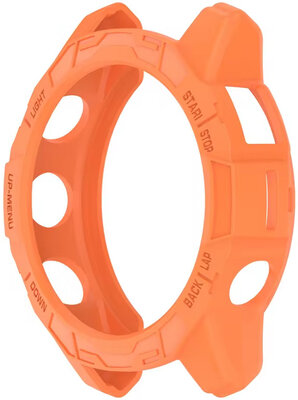 Cubierta protectora para Garmin Fenix 7X/Epix Pro (51 mm), naranja