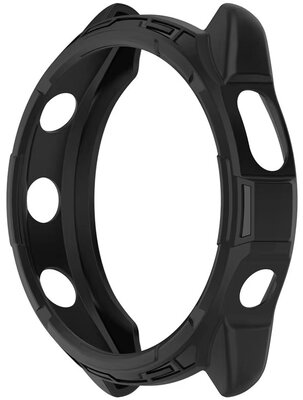 Funda protectora para Garmin Forerunner 965, de silicona, negra