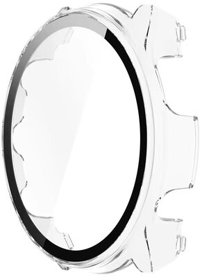 Funda protectora con cristal para Garmin Forerunner 965, de silicona, transparente