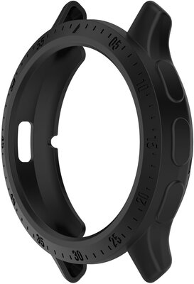 Funda protectora para Garmin Venu 3, de silicona, negra