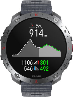 Polar Grit X2 Pro Stone Gray, talla S-L