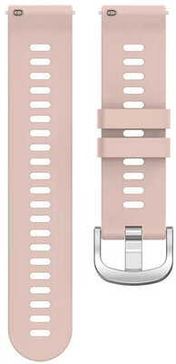 Correa de silicona Ricardo 18mm (para Garmin Venu 2S, Vívoactive 4S, Forerunner 265S, Venu 3S etc.), rosa, Quick Release
