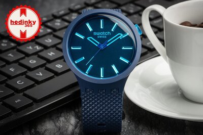 Swatch Indigo Glow SB05N113