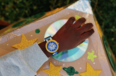 Flik Flak ZFBNP216 (motivo astronauta)