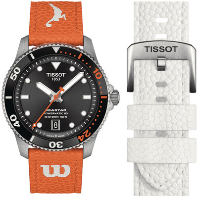 Tissot Seastar 1000 Wilson WNBA Automatic 80 T120.807.17.051.00 (+ correa de repuesto)