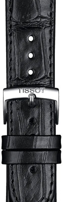 Correa de piel negra Tissot T852.043.012, 20mm