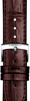 Correa de piel marrón Tissot T852.043.013, 20mm