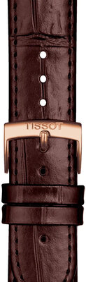 Correa de piel marrón Tissot T852.043.014, 20mm
