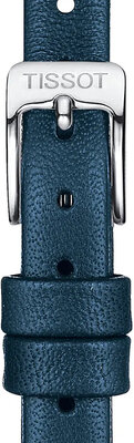 Correa de piel azul Tissot T852.043.163, 9mm