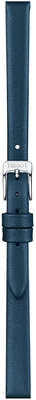 correa de cuero Tissot T852.043.163 9mm, azul, Quick Release