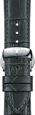 Correa de piel gris Tissot T852.045.750, 21mm