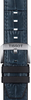Correa de piel azul Tissot T852.046.765, 22mm