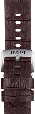 Correa de piel marrón Tissot T852.046.773, 22mm