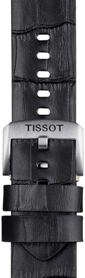 Correa de piel negra Tissot T852.046.775, 22mm