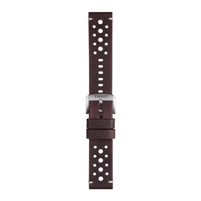 correa de cuero Tissot T852.046.777 22mm, marrón, Quick Release
