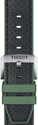Correa de piel negra Tissot T852.046.787, 22mm