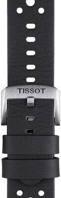 Correa de piel negra Tissot T852.046.810, 22mm