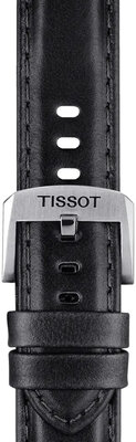 Correa de piel negra Tissot T852.046.834, 20mm